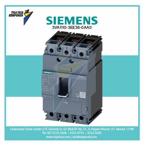 3VA1110-3EE36-0AA0 MCCB 3P 70-100A 25kA 