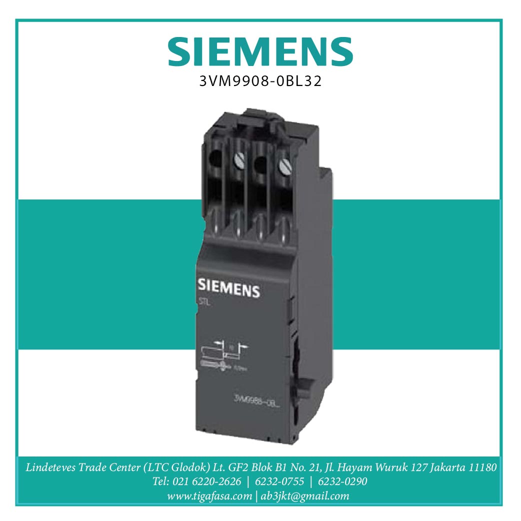 3VM9908-0BL32 Shunt Trip Left 110-127V AC 50/60Hz/DC 