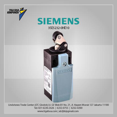 3SE5232-0HE10 Limit Switch 1 x (M20 x 1.5) 1NO/1NC 13 mm