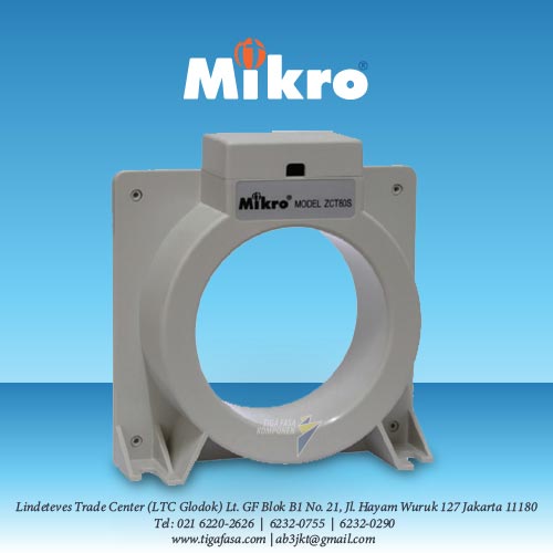 ZCT80S Zero Phase Current Transformer D 80mm MIKRO 