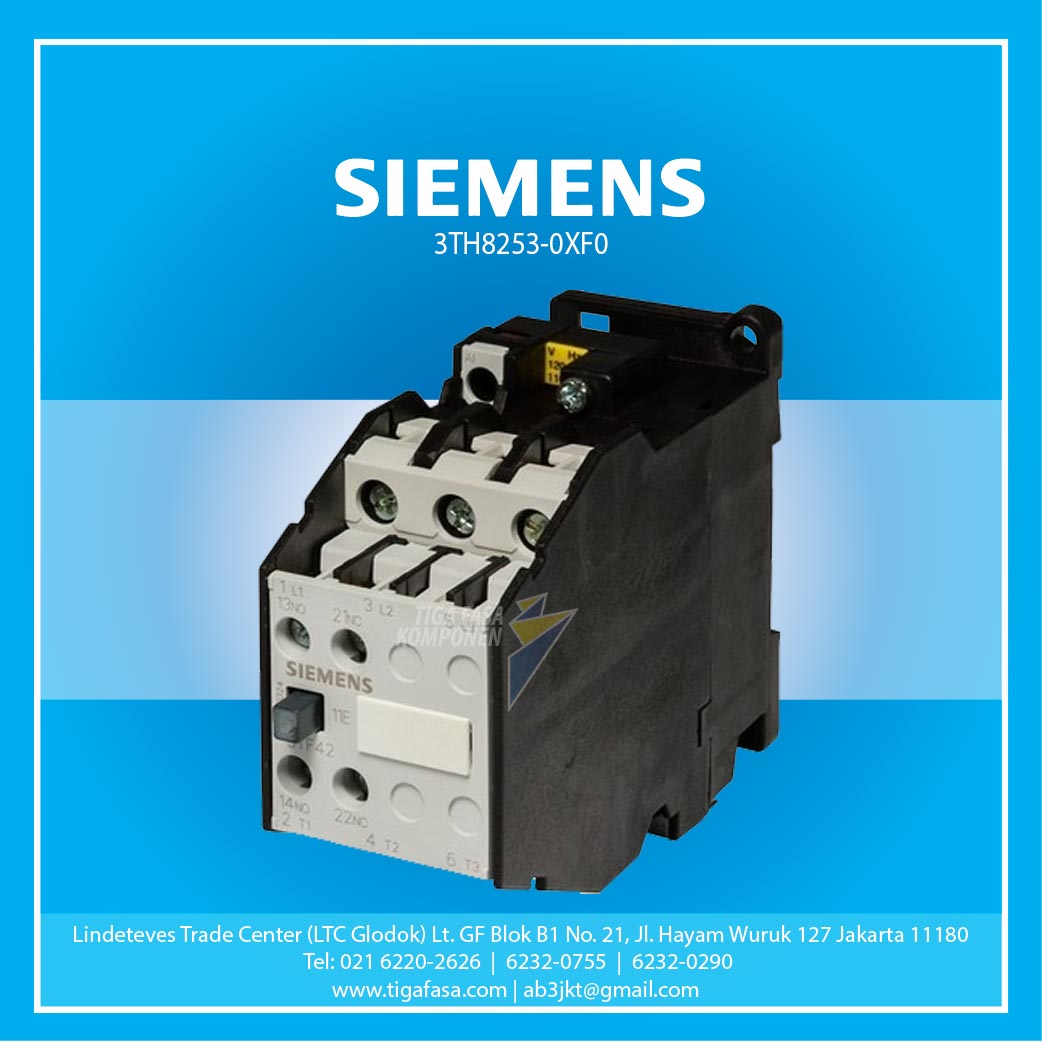 3TH8253-0XF0 Contactor Relay 5NO+3NC 110 V AC 