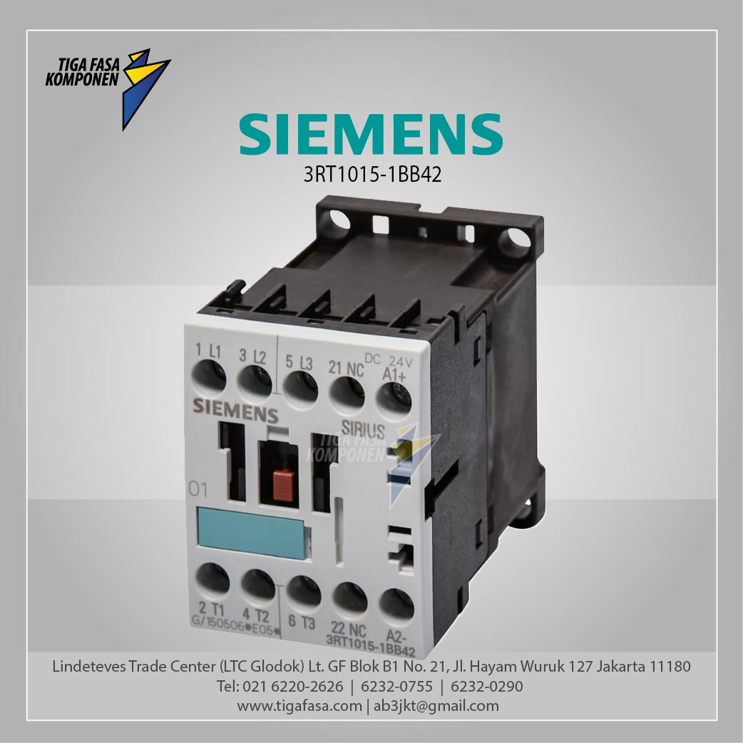 3RT1015-1BB42 MC-3KW 1NC 24 VDC