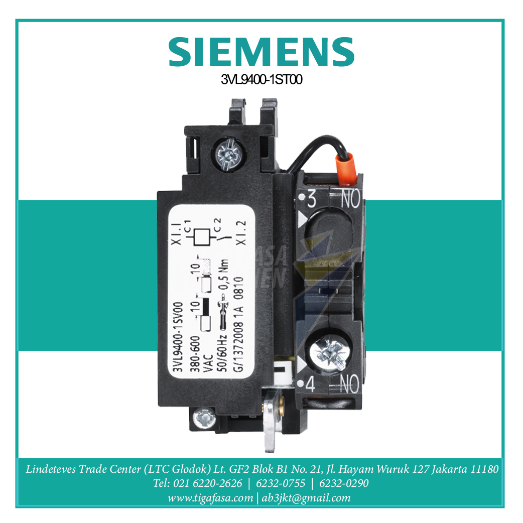 3VL9400-1ST00 Accessory for VL160X, VL160, VL250, VL400 208-277V 