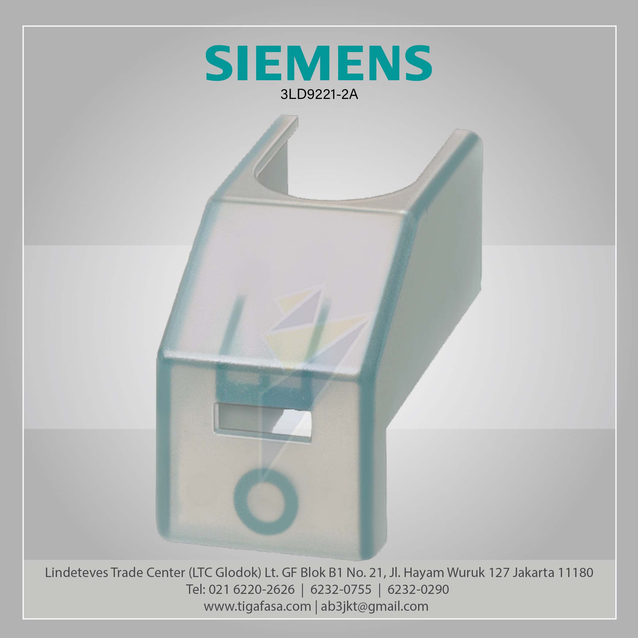 3LD9221-2A Terminal Cover 1P 25A and 32A