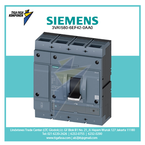 3VA1580-6EF42-0AA0 MCCB 4P 560-800A 70 kA 