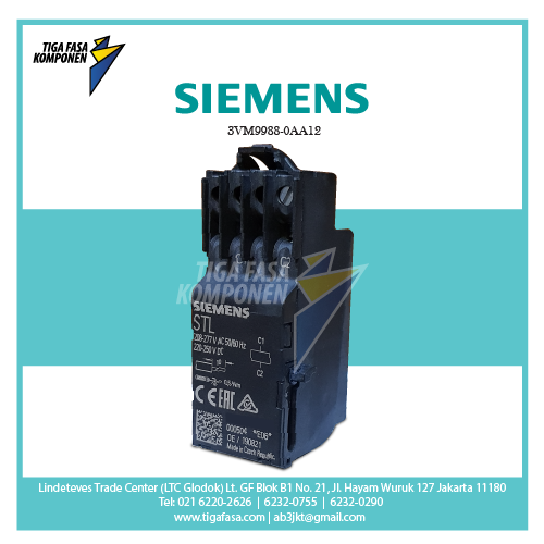 3VM9988-0AA12 Auxiliary Switch For: 3VM