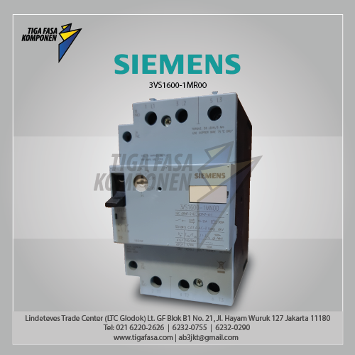 3VS1600-1MR00 MPCB 36...52 A 415 V 35 kA 