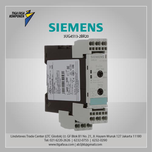 3UG4513-2BR20 Phase Sequence Monitoring 3 x 160...690 V