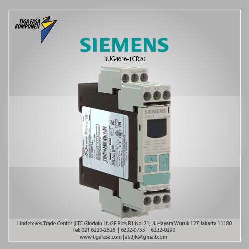 3UG4616-1CR20 Line Monitoring Relay