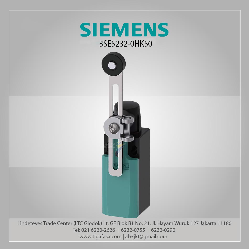 3SE5232-0HK50 Limit Switch 1 x (M20 x 1.5) 1NO/1NC 19 mm