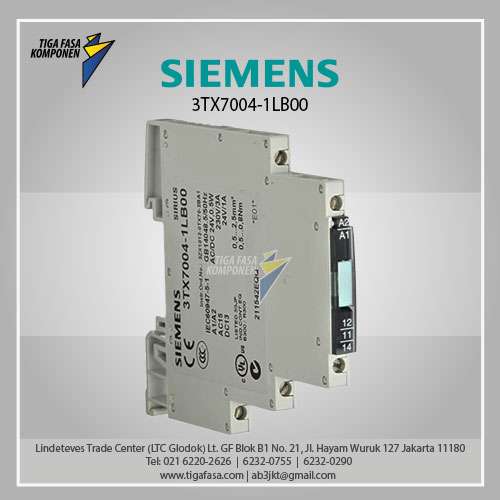 3TX7004-1LB00 SiemensTERMINAL 24 VAC/DC 