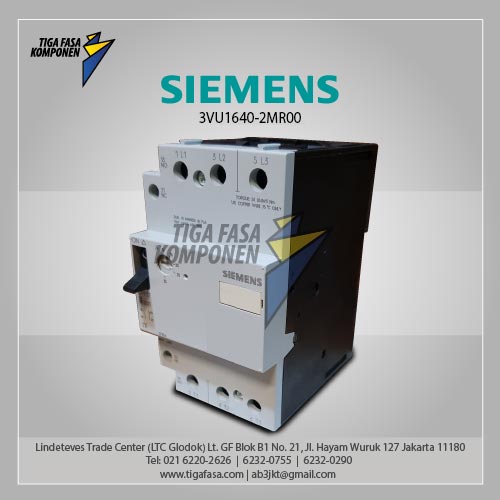 3VU1640-2MR00 Circuit breaker 36...52 A 2NO 