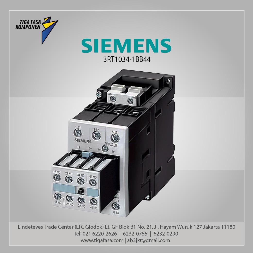 3RT1034-1BB44 AC-15kW 24VDC