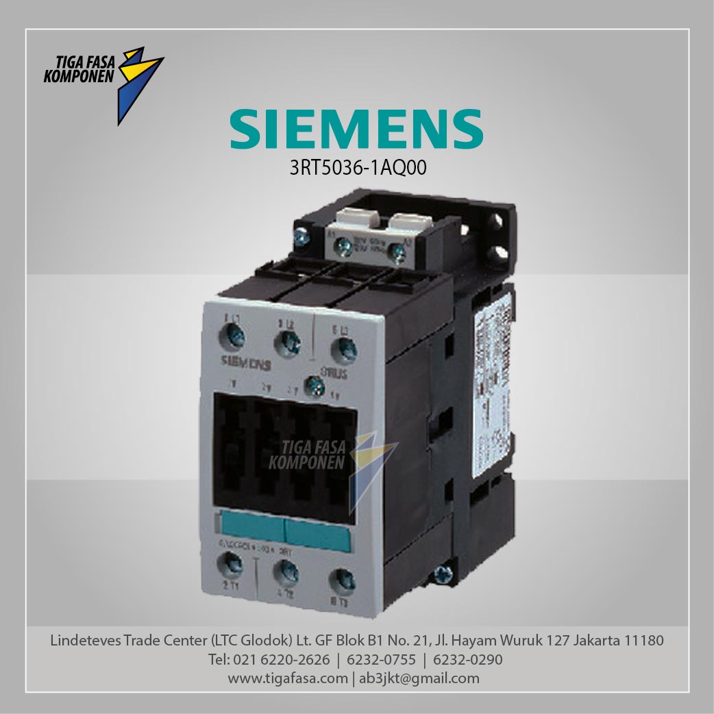 3RT5036-1AQ00 MC AC 380 V 22 kW 400 V 3P