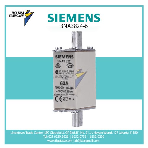 3NA3824-6 FUSE NH00 80A
