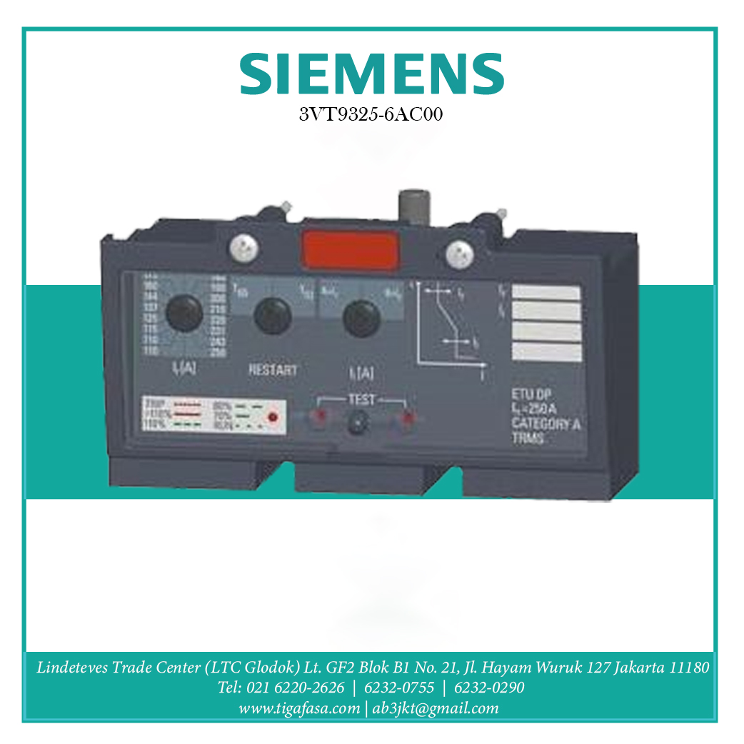 3VT9325-6AC00 ETU DP 100-250A 