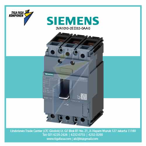 3VA1010-2ED32-0AA0 MCCB 3P 100A 16kA 