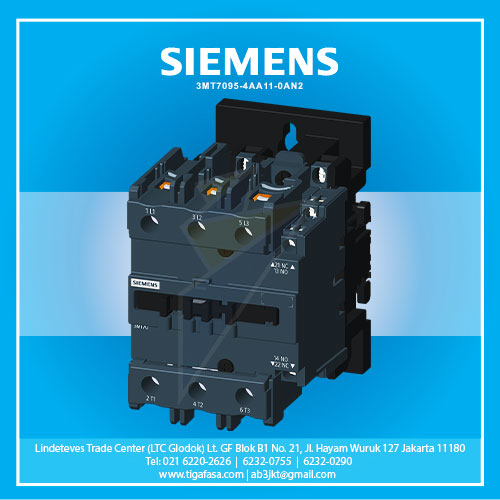 3MT7095-4AA11-0AN2 MC 95A 1NO+1NC AC 220V