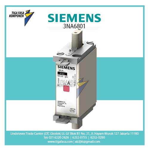 3NA6801 FUSE NH000 6A