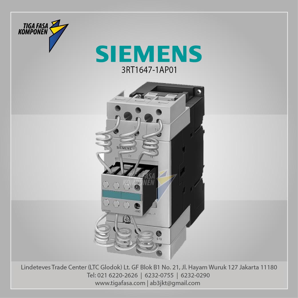 3RT1647-1AP01 MC-Capacitor 5-50kVar 400VAC