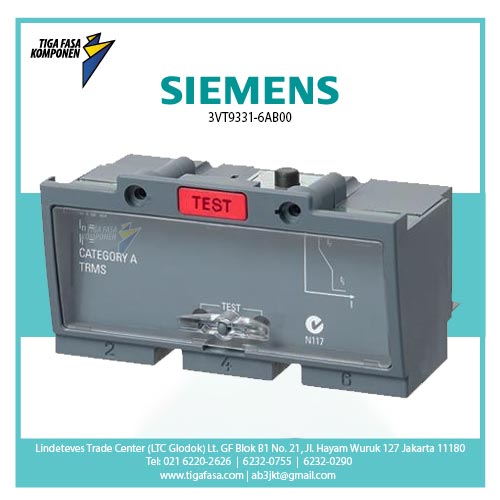 3VT9331-6AB00. Electronic Trip Unit 3P 315A.  